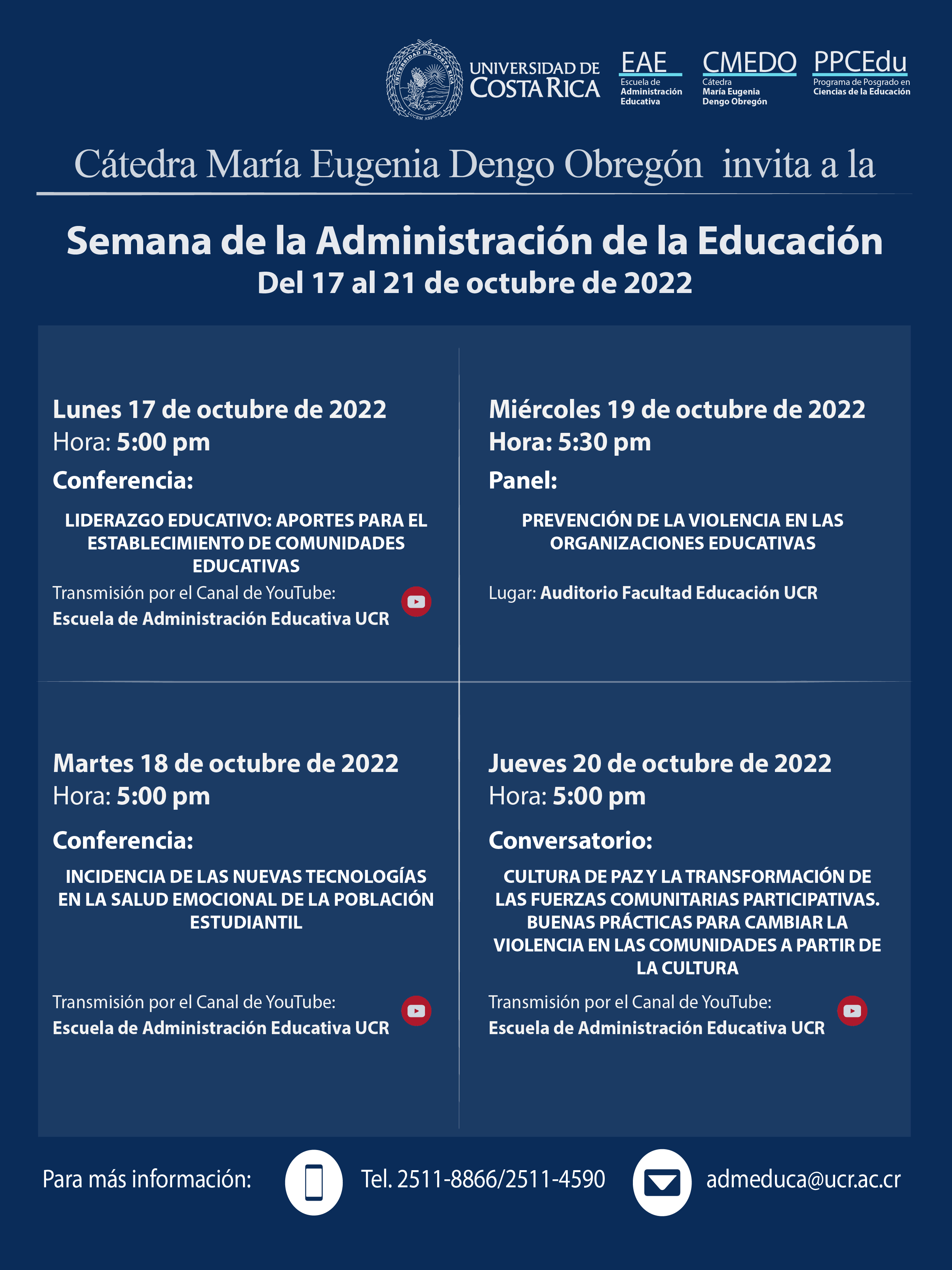 Semana de la Administración Educativa