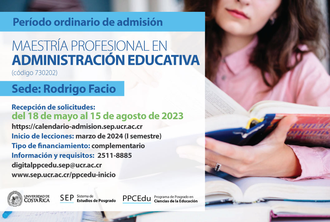 Inscipción a Maestría Profesional en Administración Educativa